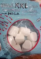 Mängden socker i XXL marshmallows