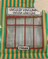 Mängden socker i English winegums