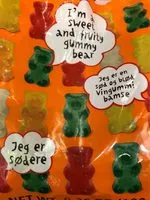 Mängden socker i Gummy bear