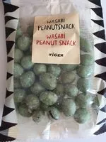 Mängden socker i Wasabi peanut snack