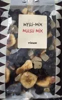 Mängden socker i Muesli mix