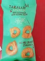 Mängden socker i Tarallini snacks