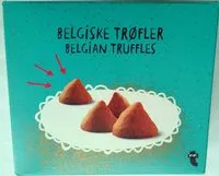 Mängden socker i Belgiske Trøfler