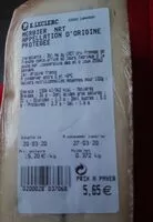 Mängden socker i Morbier