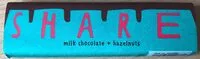 Mängden socker i Milk Chocolate with Hazelnuts