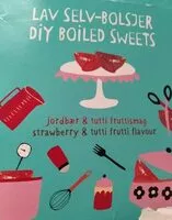 Mängden socker i diy boiled sweets