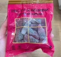 Mängden socker i Sour Cola and cherry mix