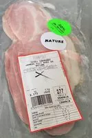 Mängden socker i Jambon cuit