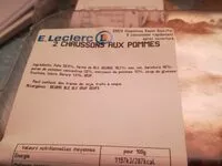 Mängden socker i Chaussons aux pommes