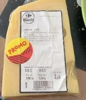 Mängden socker i Emmental etrez