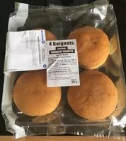 Mängden socker i 4 beignets chocolat noisette