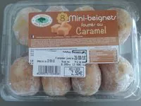 Mängden socker i Mini beignets fourrés au caramel