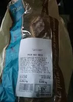 Mängden socker i Pain aux noix