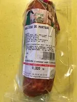 Mängden socker i Saucisse de morteau