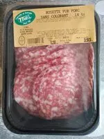 Mängden socker i Rosette pur porc