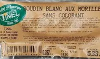 Mängden socker i Boudin blanc aux morilles