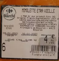 Mängden socker i Mimolette extra vieille