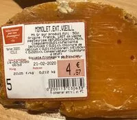 Mängden socker i Mimolette extra vieille