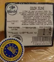 Mängden socker i Gouda Jeune