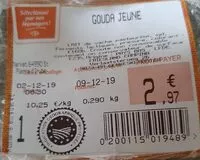 Mängden socker i Gouda jeune