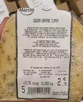 Mängden socker i Gouda graine de cumin