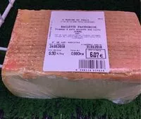 Mängden socker i Raclette pasteurisé