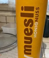 Mängden socker i Muesli Honing Nuss