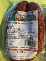 Mängden socker i Saucisse se Montbeliard