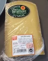 Mängden socker i Comté 12 mois