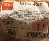 Mängden socker i Parmiggiano Reggiano