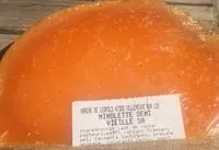 Mängden socker i Mimolette demi-vieille