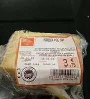 Mängden socker i Morbier