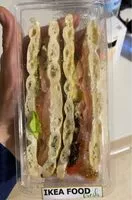 Mängden socker i Sandwich salmon marinado