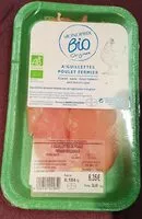Mängden socker i Aiguillettes Poulet Fermier
