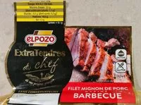 Mängden socker i Filet Mignon de Porc - Mariné Barbecue