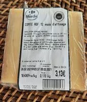 Mängden socker i Compte RDF 12 mois d'affinage