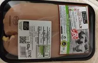 Mängden socker i Escalope poulet fermier