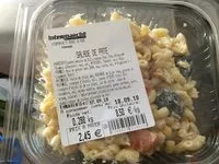 Mängden socker i Salade de pâtes