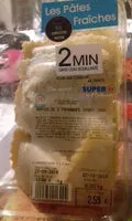 Mängden socker i raviolis trois fromages