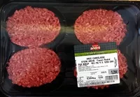 Mängden socker i Steak haché pur boeuf