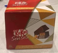 Mängden socker i Kit kat sens caramel pointe de sel