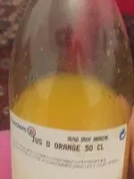 Mängden socker i Jus d'orange