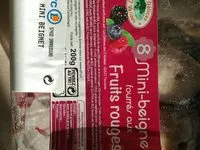 Mängden socker i Mini beignets fruits rouges