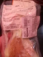 Mängden socker i Cuisse de canard confite