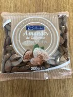 Mängden socker i Amandes de Californie décortiquées