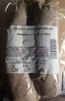 Mängden socker i Andouillette