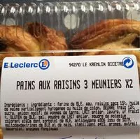 Mängden socker i Pain aux raisins 3