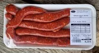 Mängden socker i Merguez boeuf mouton bjf