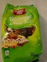 Mängden socker i Mélange de fruits Secs