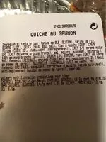 Mängden socker i Quiche au saumon